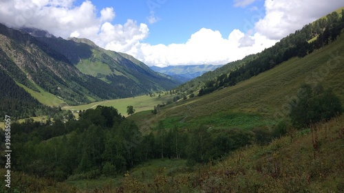 Mountains of the Caucasus. Travel to Arkhyz. Fascinating views