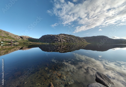lake in the mountains
