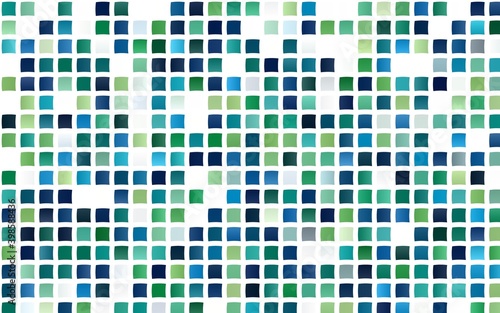 Light Blue  Green vector texture in rectangular style. Modern abstract illustration with colorful rectangles. Modern template for your landing page.