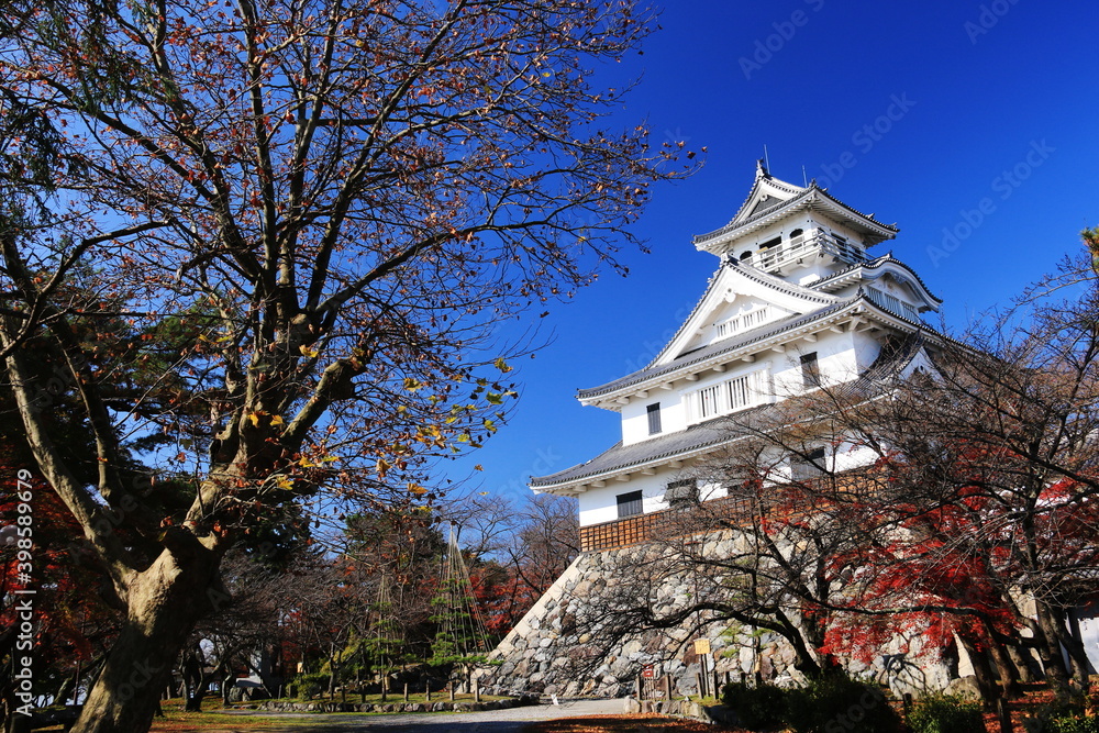 日本の秋 滋賀県長浜市 長浜城 日本の秋 滋賀県長浜市 長浜城
