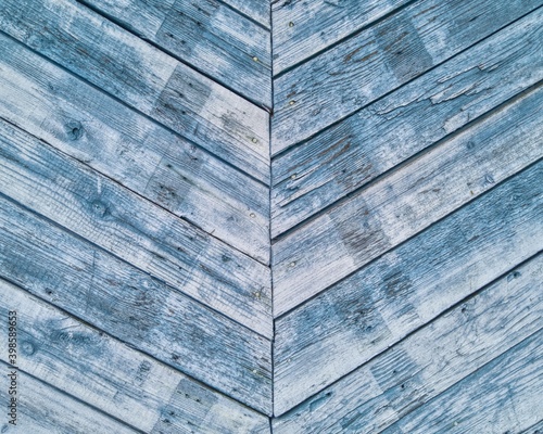 blue wooden background