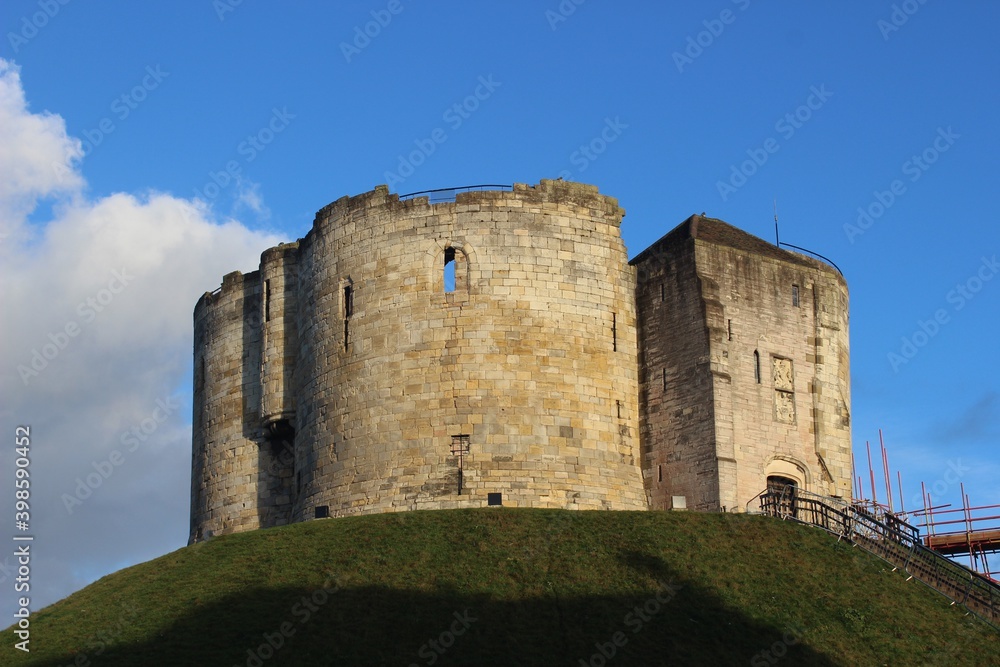 Clifford's Tower, York.