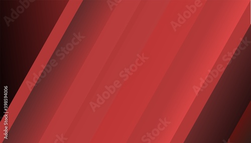 Abstract geometric red with black background. Diagonal lines and stripes. Modern laconic design. Minimalist style. Vector