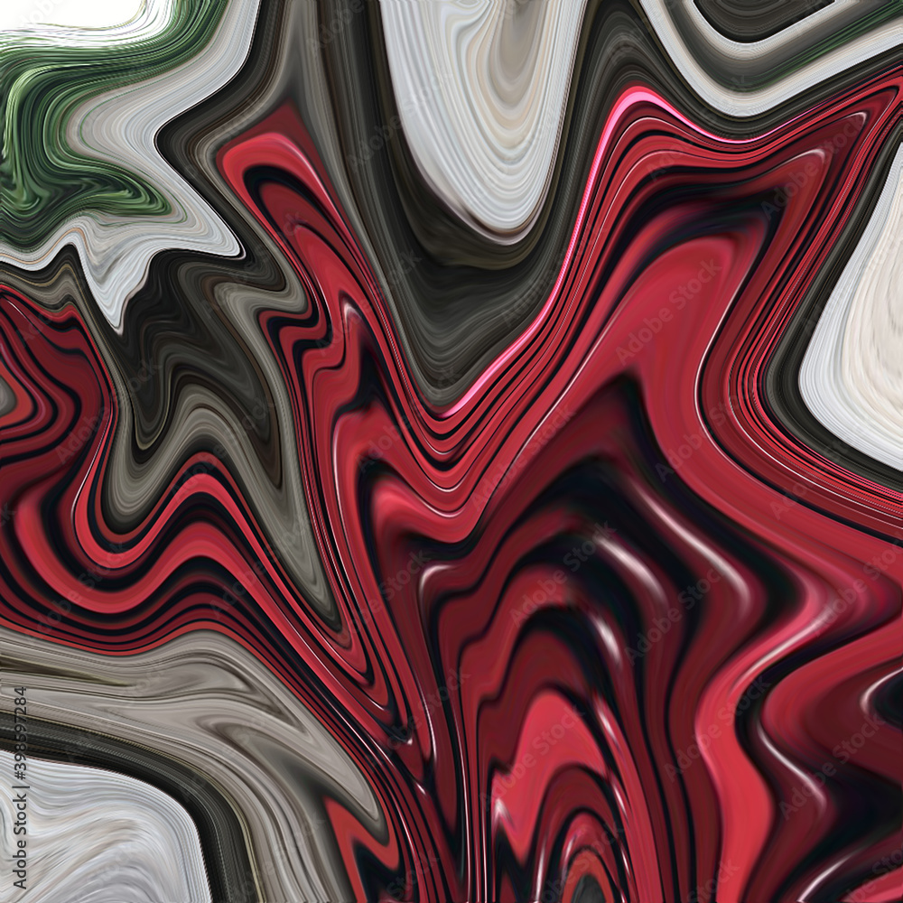 WAVES OF RED GREY WHITE COLOUR TONES CARTOON INSPIRED CREATIVITY WAVES OF RED GREY WHITE COLOUR TONES CARTOON INSPIRED CREATIVITY