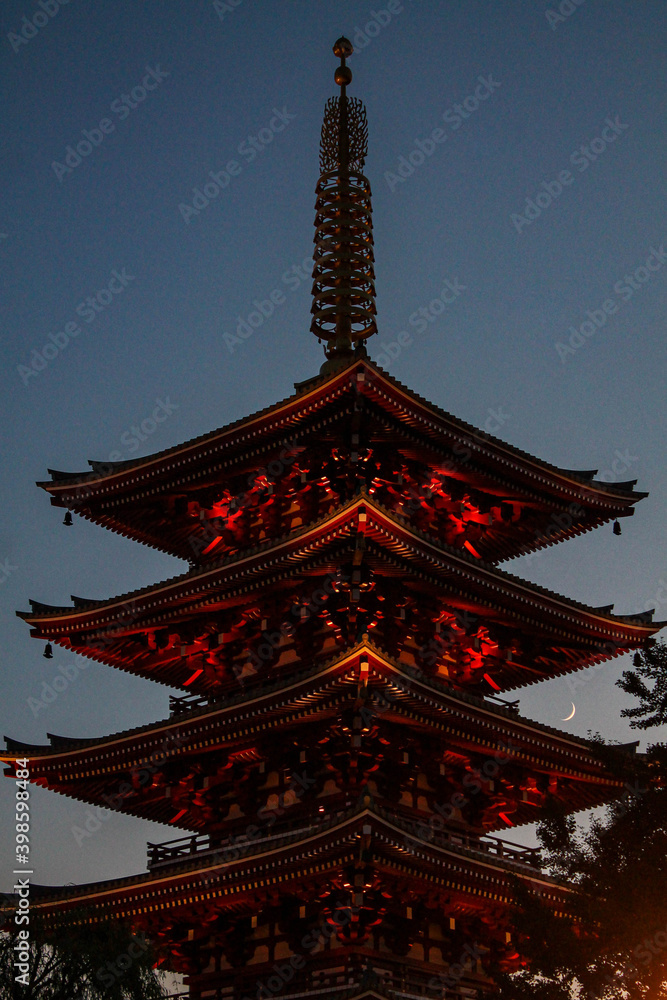 Fototapeta premium Japanese pagoda