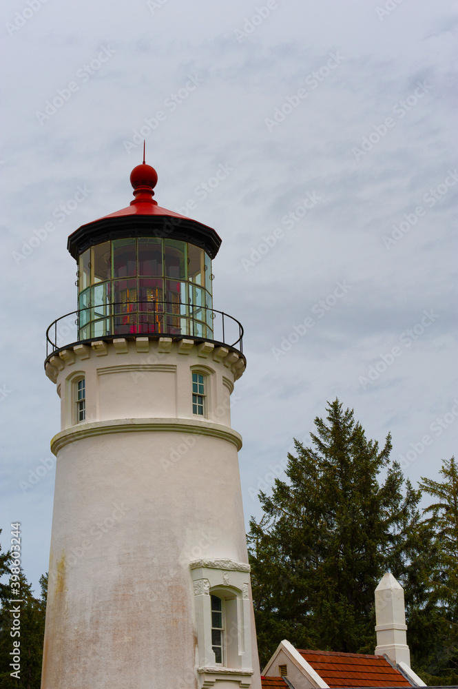 Umpqua River Lighthouse on the Oregon Coast