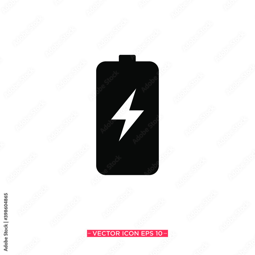 Battery Simple Icon Vector Illustration Battery Simple Icon Vector Illustration