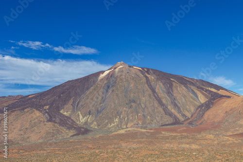 Views from Guajara mountain and surrounding area near Teide in Tenerife (Spain)
