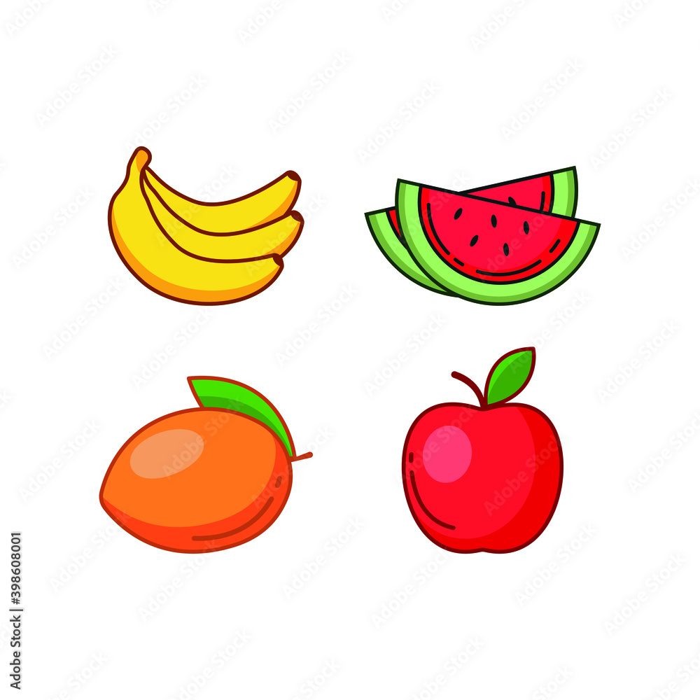 Naklejka Eco food labels set. Watercolor hand drawn sketch berries. Farmers market logo banners. Vector illustration
