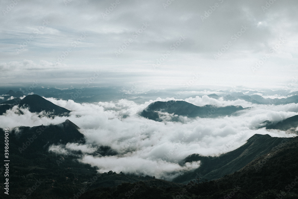 Obraz premium iverno na serra