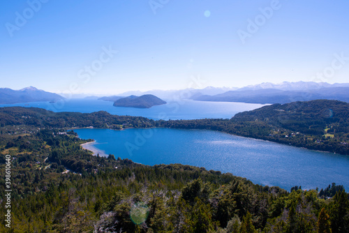 lake in the mountains Bariloche