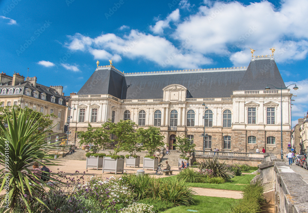 Parlement de Bretagne, Rennes, France