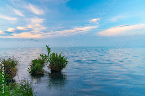 The blue hour over Lake Ruataniwha at Twizel