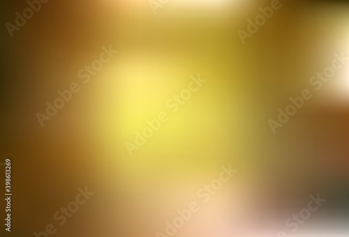 Dark Green, Yellow vector texture with curved lines.