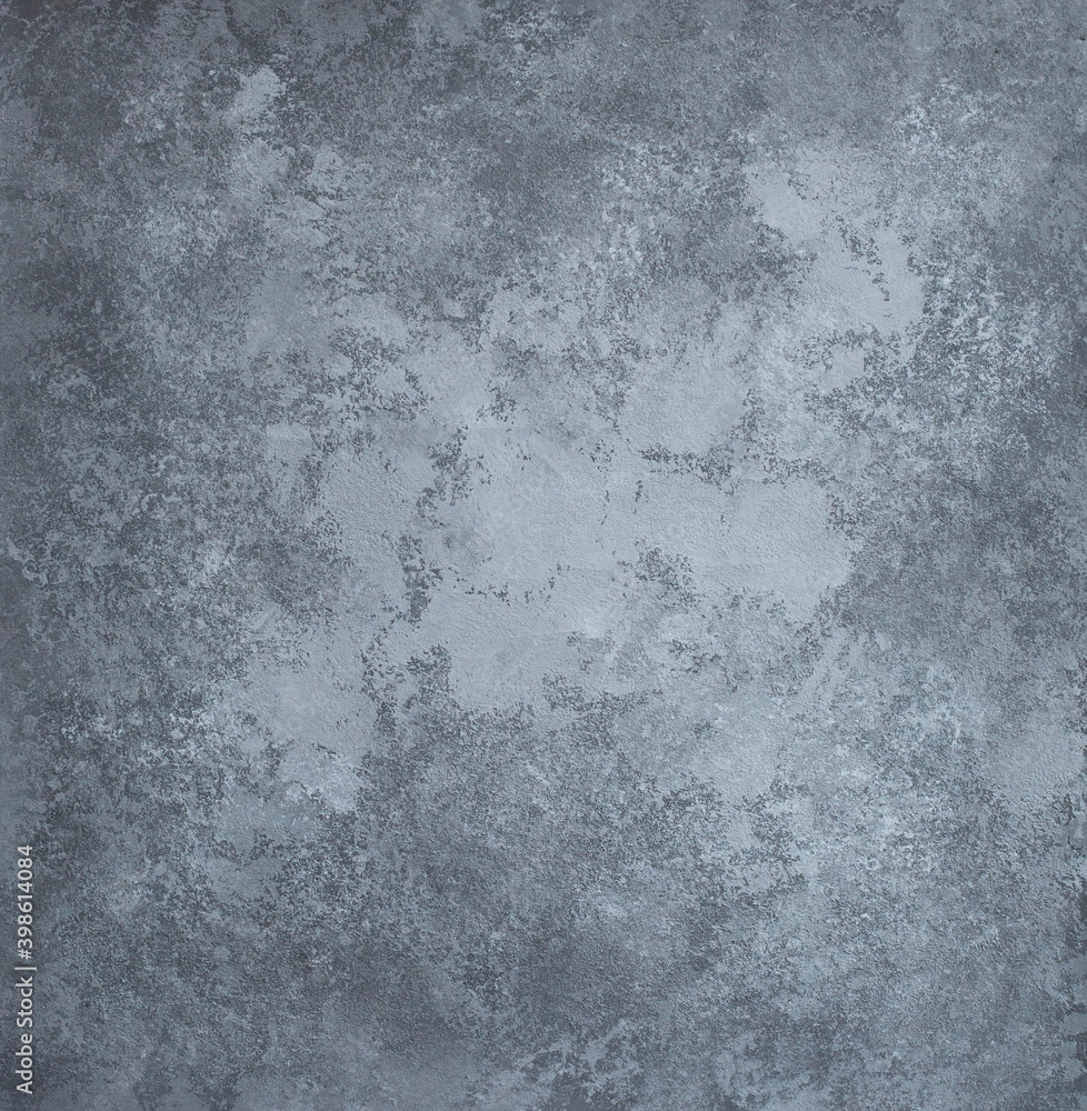 Fototapeta premium Gray background texture with light spots in the center