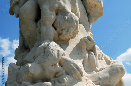 Ville de Meaux, monument américain "La Liberté éploré" A été offert par les Etats-Unis à la France en 1932, batailles de la Marne de 1914 et de 1918, département de Seine-et-Marne, France