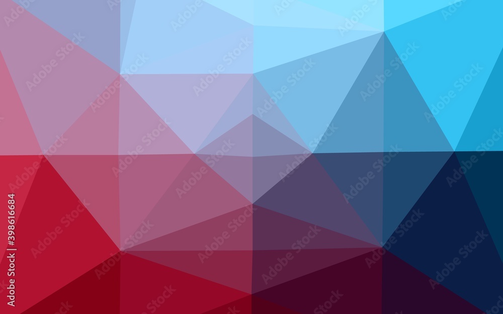Dark Blue, Red vector blurry triangle pattern. Geometric illustration in Origami style with gradient. New texture for your design. Dark Blue, Red vector blurry triangle pattern. Geometric illustration in Origami style with gradient. New texture for your design.