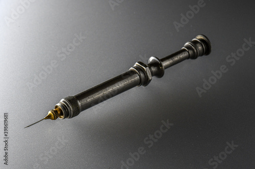 Fotografia Antique hypodermic syringe