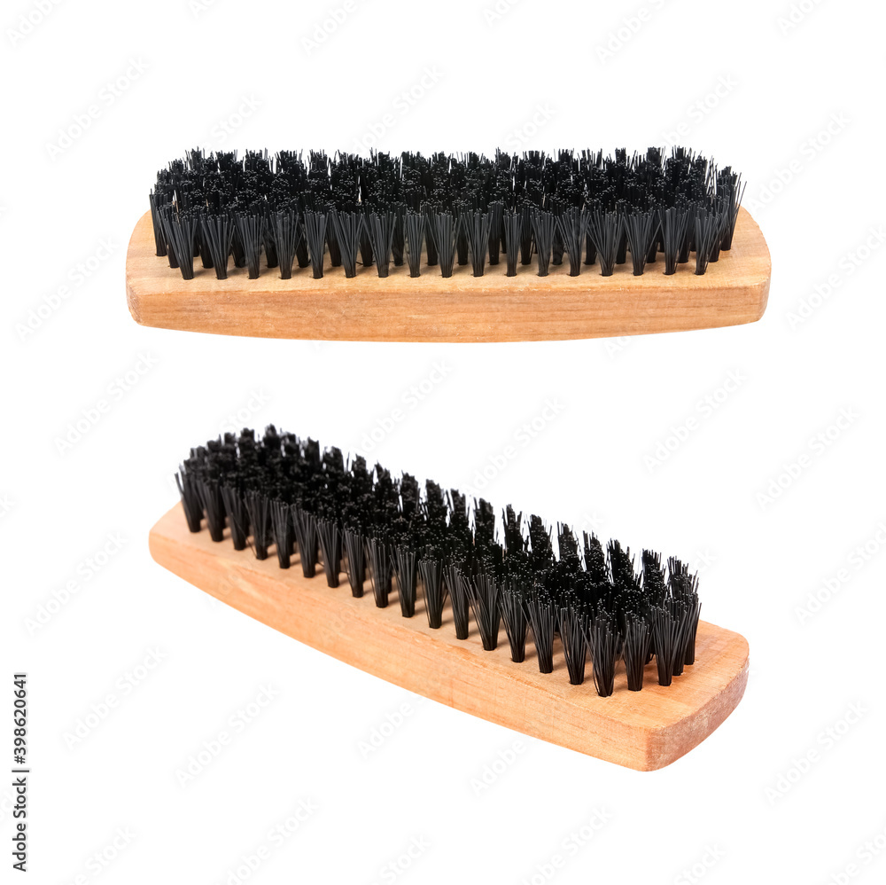 Brush for cleaning isolated on white background with clipping path included. Brush for cleaning isolated on white background with clipping path included.