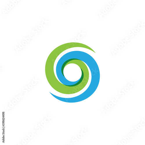  Vector illustration Business Abstract Circle icon