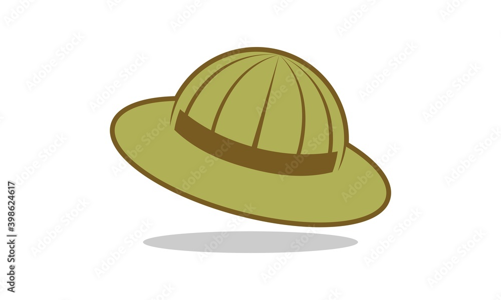 Adventure hat illustration vector design Adventure hat illustration vector design