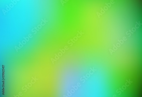 Light Blue, Yellow vector colorful abstract background.