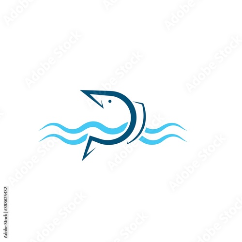 fishing  icon vector illustration designation