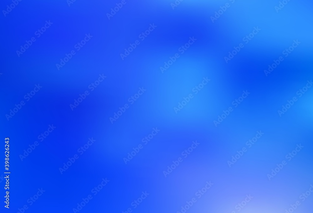 Fototapeta premium Light BLUE vector gradient triangles template.