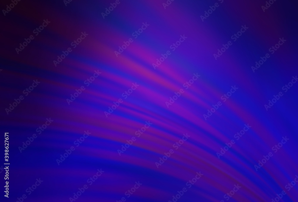 Fototapeta premium Dark Purple vector abstract bright pattern.