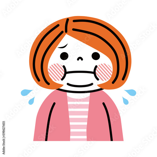 太っている女性