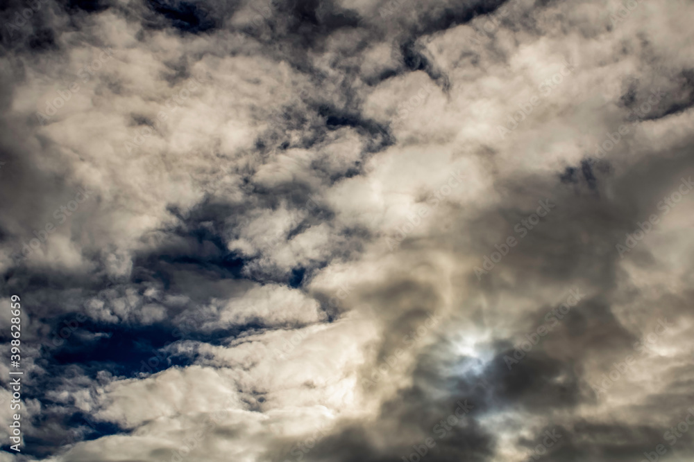 Clouds and Deep Blue Sky Clouds and Deep Blue Sky