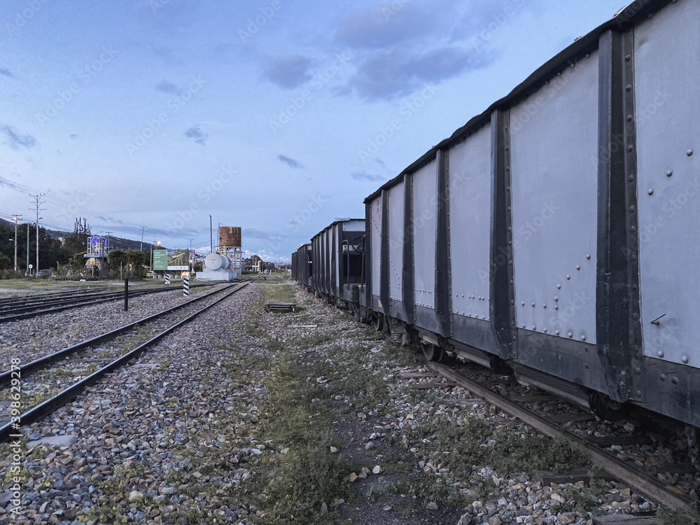 Fototapeta premium Train wagon