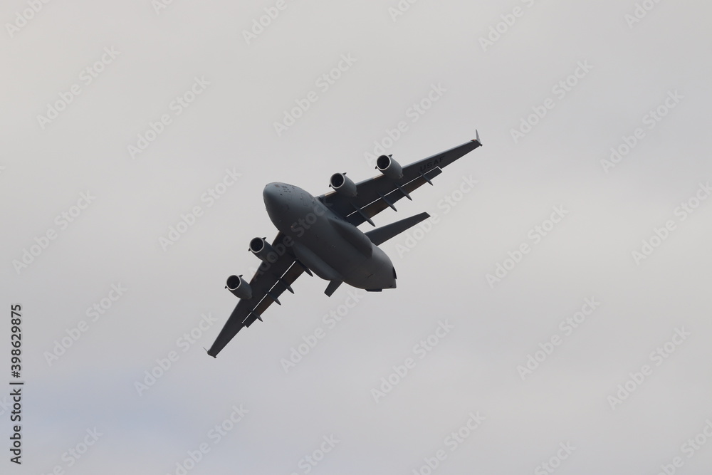 Fototapeta premium Airshow Aircraft in Flight