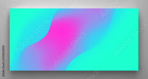 Abstract background with dynamic effect. Creative design poster with vibrant gradients. Vector Illustration for advertising, marketing, presentation. Mobile screen.