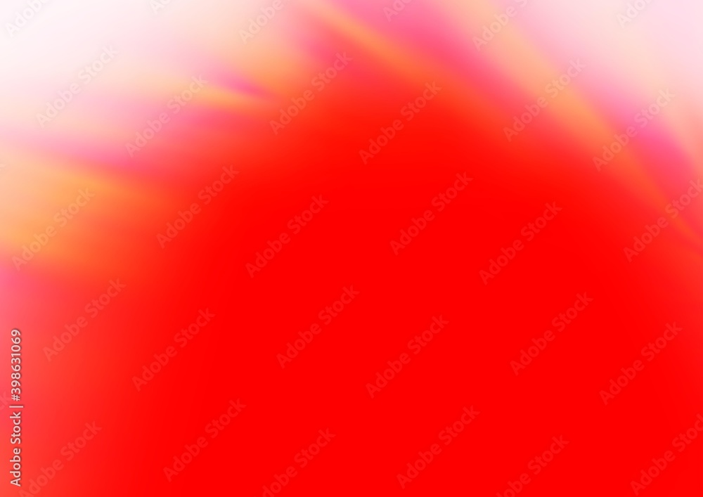 Light Red vector blur pattern. Light Red vector blur pattern.