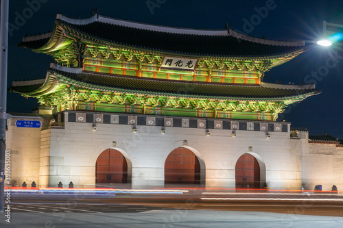 Gwanghwamun Square and Gate, Seoul, South Korea