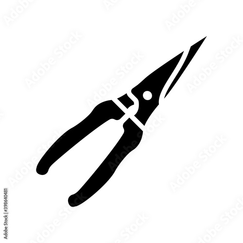 garden scissors icon vector illustration design © bungacengkeh