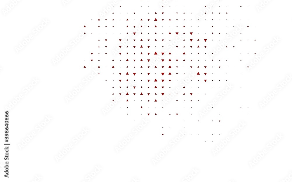 Light Red vector background with triangles. Light Red vector background with triangles.