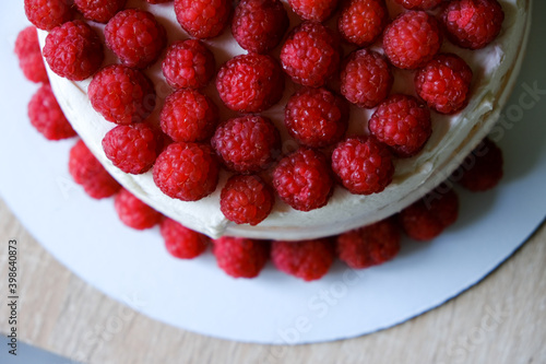 raspberries on a plate