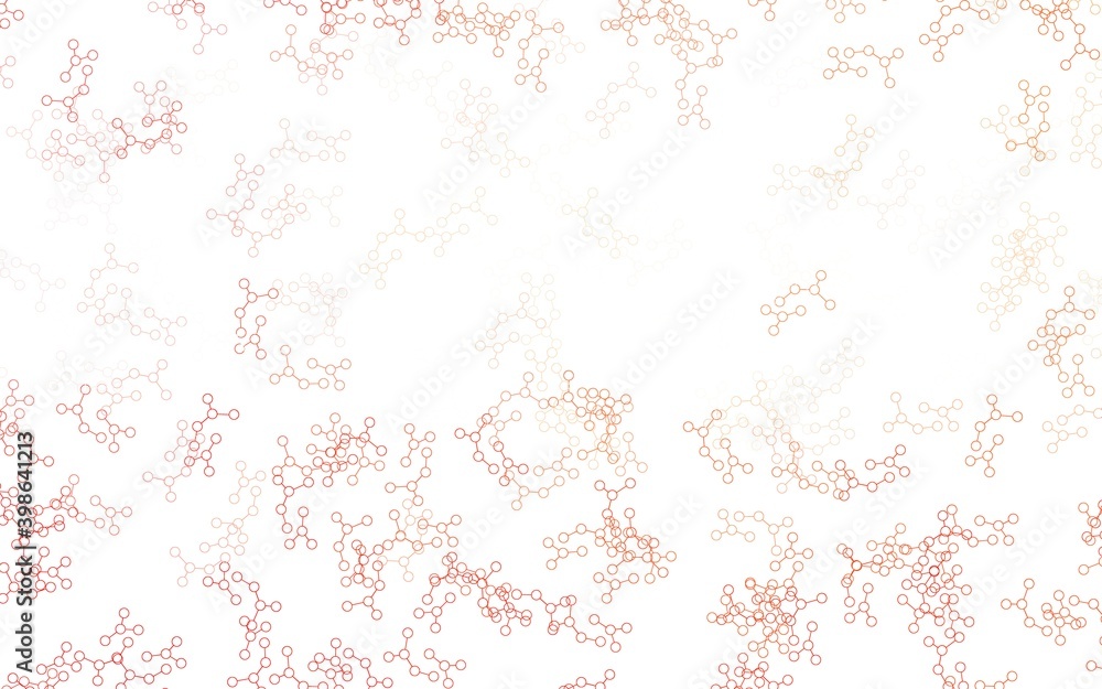 Light Red vector texture with artificial intelligence concept. Light Red vector texture with artificial intelligence concept.