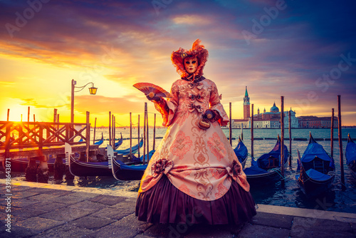 Famous carnival in Venice, Italy © Pawel Pajor