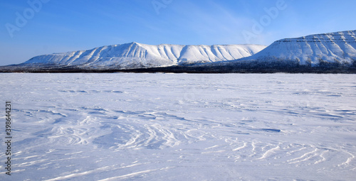 winter mountain landscape