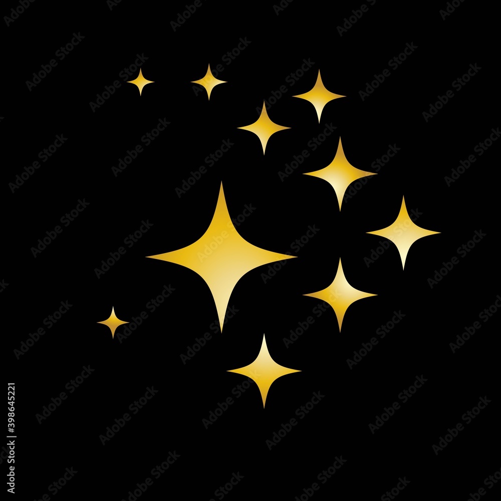 sparkling star golden background sparkling star golden background