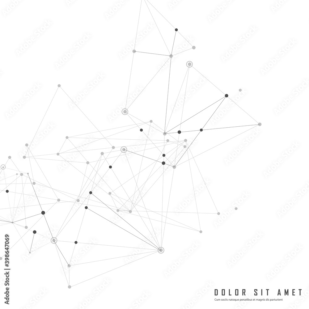 Abstract connect dot line for concept design. Futuristic pattern. Black abstract geometric background. Design element. Business concept Abstract connect dot line for concept design. Futuristic pattern. Black abstract geometric background. Design element. Business concept