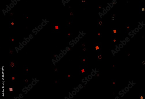 Dark Red, Yellow vector template with square style.