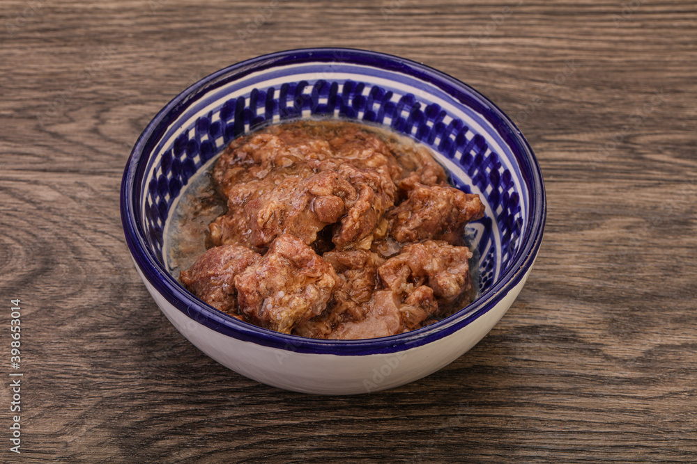 Gurmet venison stew with spices Gurmet venison stew with spices