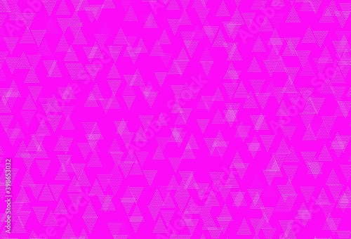 Light Pink vector backdrop with lines, triangles.