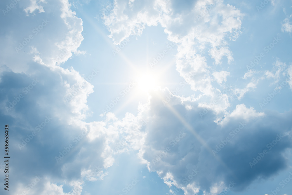 Fototapeta premium blue sky