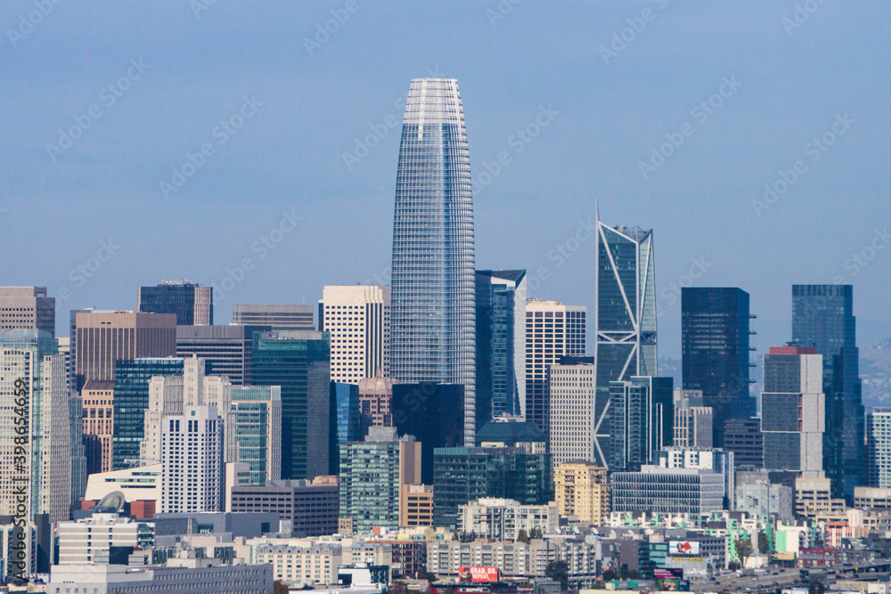 San Francisco City Sky Line