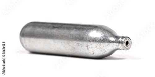 Empty canister of laughing gas